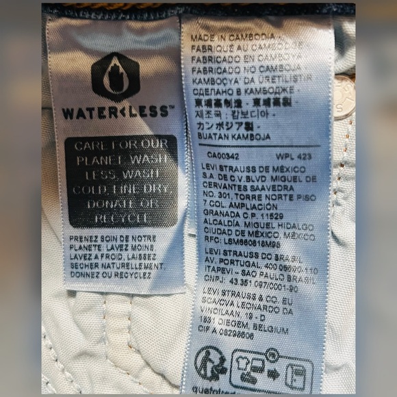 Levis Wedgie Straight Fit Women’s Jeans Unstoppable Wear Color Size 23x28 - Picture 10 of 11